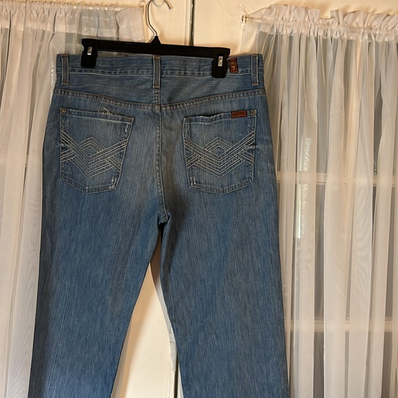 7 for all mankind Button Fly slouchy jeans Women’s Size 32 - Picture 10 of 12